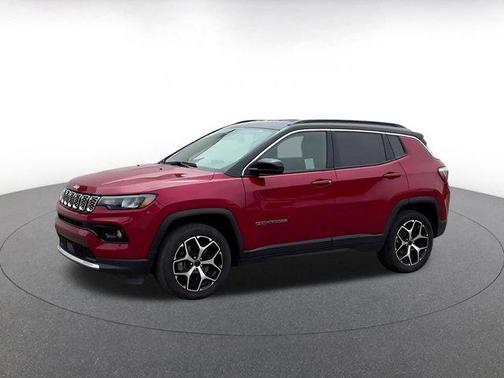 Red Hot Pearlcoat 2025 Jeep Compass Limited