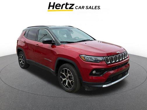 Red Hot Pearlcoat 2025 Jeep Compass Limited
