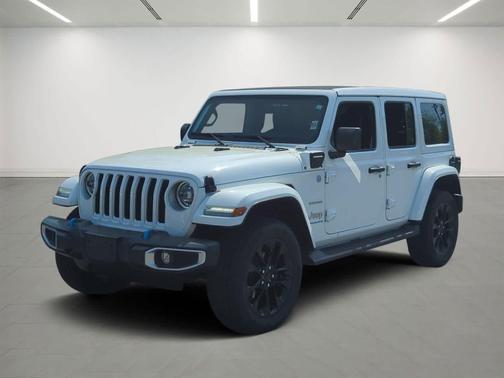 Bright White Clearcoat 2023 Jeep Wrangler 4xe Sahara