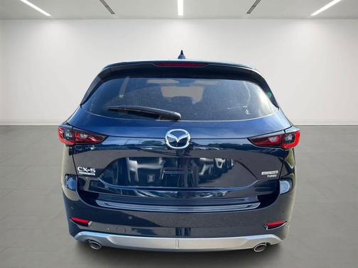 Deep Crystal Blue Mica 2025 Mazda CX-5 2.5 Turbo Signature