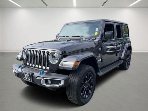 Granite Crystal Metallic Clearcoat 2022 Jeep Wrangler Unlimited 4xe Sahara