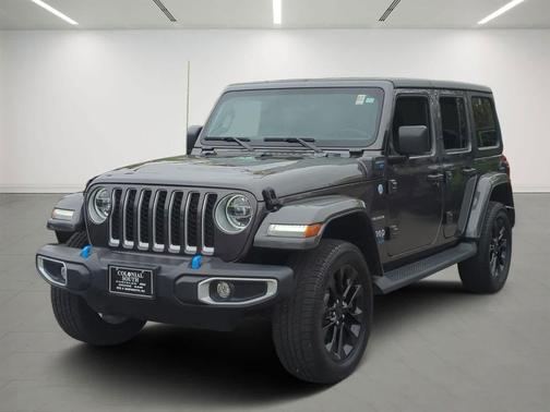 Granite Crystal Metallic Clearcoat 2022 Jeep Wrangler Unlimited 4xe Sahara