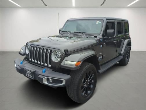 Granite Crystal Metallic Clearcoat 2022 Jeep Wrangler Unlimited 4xe Sahara