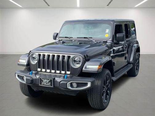 Granite Crystal Metallic Clearcoat 2022 Jeep Wrangler Unlimited 4xe Sahara