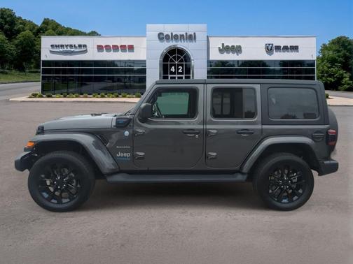 Granite Crystal Metallic Clearcoat 2022 Jeep Wrangler Unlimited 4xe Sahara