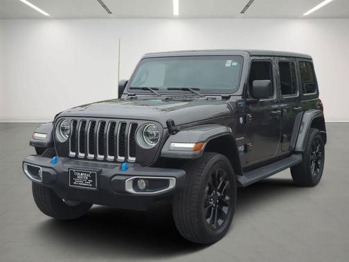 Granite Crystal Metallic Clearcoat 2022 Jeep Wrangler Unlimited 4xe Sahara