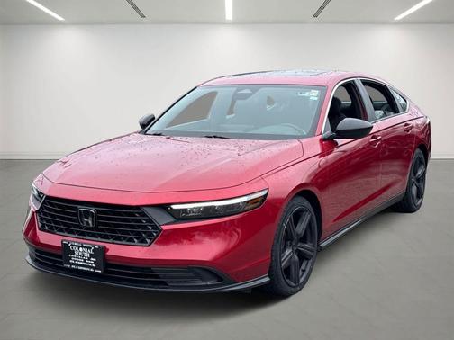 Radiant Red Metallic 2023 Honda Accord Hybrid Sport