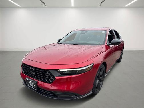 Radiant Red Metallic 2023 Honda Accord Hybrid Sport