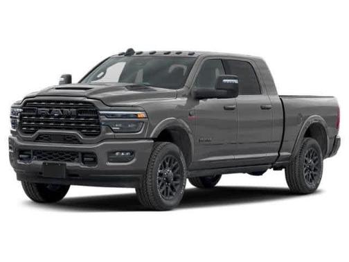 Diamond Black Crystal Pearlcoat 2026 RAM 3500 Limited Mega Cab 4x4 6'4' Box