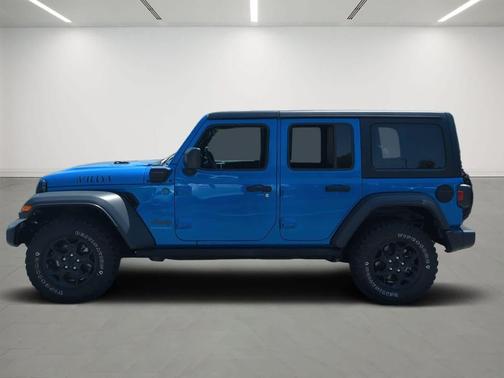 Hydro Blue Pearlcoat 2023 Jeep Wrangler 4xe Base