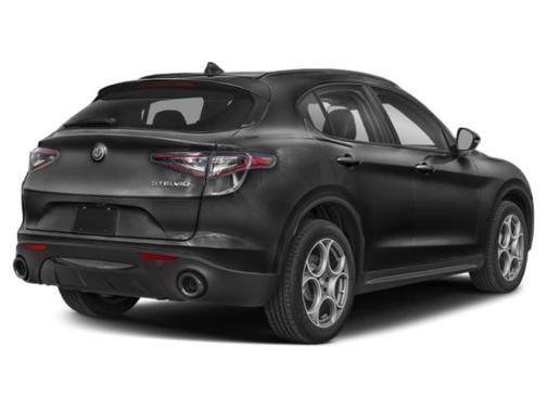 Vulcano Black Metallic 2024 Alfa Romeo Stelvio Veloce AWD