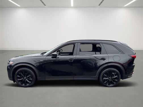 Jet Black Mica 2025 Mazda CX-90 PHEV Premium Sport