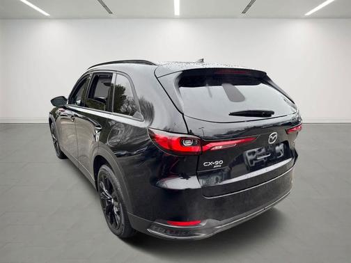 Jet Black Mica 2025 Mazda CX-90 PHEV Premium Sport