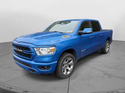 Hydro Blue Pearlcoat 2022 RAM 1500 Big Horn/Lone Star