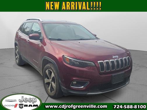 Velvet Red Pearlcoat 2021 Jeep Cherokee Limited
