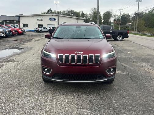 Velvet Red Pearlcoat 2019 Jeep Cherokee Limited