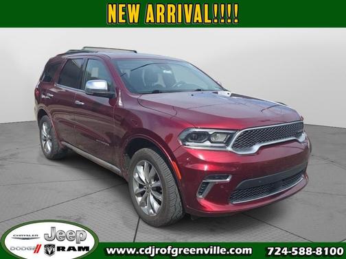 Octane Red Pearlcoat 2022 Dodge Durango Citadel AWD