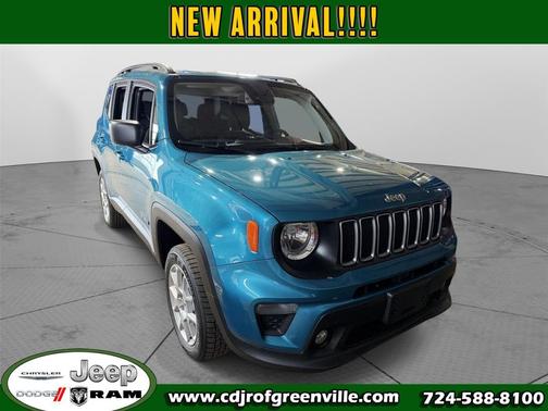 Bikini Metallic Clearcoat 2022 Jeep Renegade Latitude