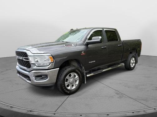 Granite Crystal Metallic Clearcoat 2022 RAM 2500 Big Horn Crew Cab 4x4 6'4' Box