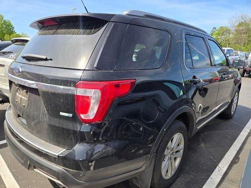 Shadow Black 2018 Ford Explorer XLT