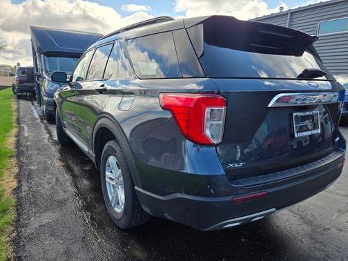 Stone Blue Metallic 2024 Ford Explorer XLT