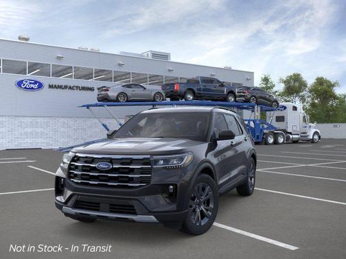 Agate Black Metallic 2026 Ford Explorer Active