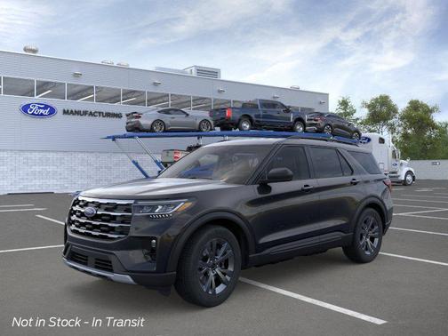 Agate Black Metallic 2026 Ford Explorer Active