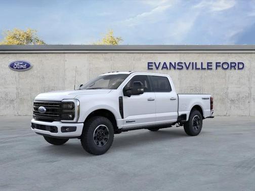 Star White Metallic Tri-Coat 2026 Ford F-250 Platinum