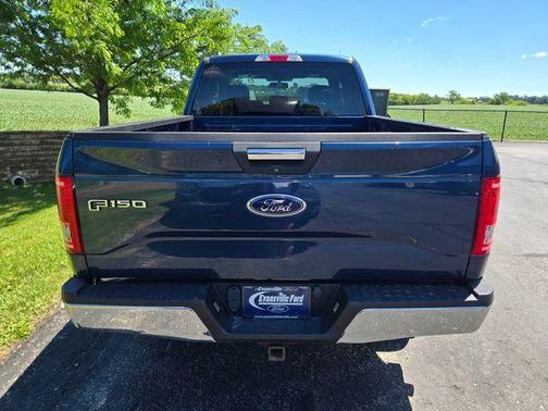 Blue 2017 Ford F-150 XLT