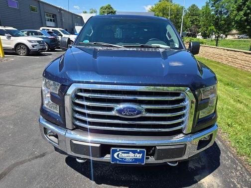 Blue 2017 Ford F-150 XLT