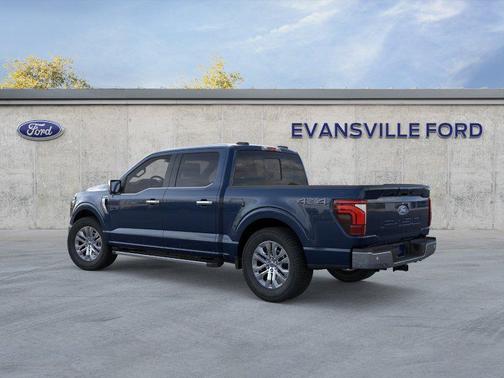 Antimatter Blue Metallic 2026 Ford F-150 Lariat