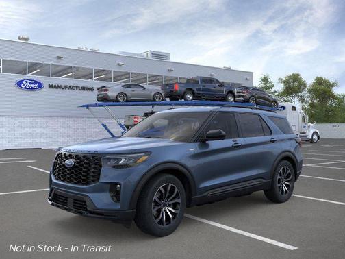 Vapor Blue Metallic 2026 Ford Explorer ST-Line