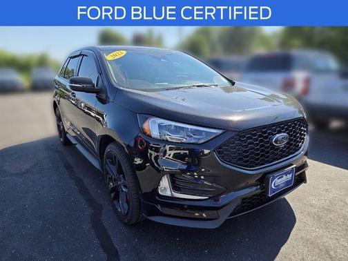 Agate Black Metallic 2022 Ford Edge ST