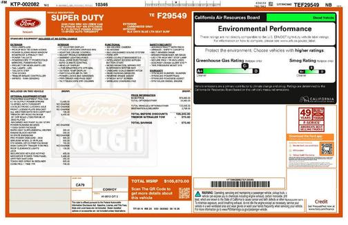 Carbonized Gray Metallic 2026 Ford F-250 Platinum