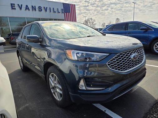 Stone Blue Metallic 2024 Ford Edge SEL