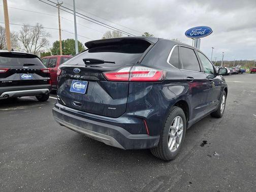 Stone Blue Metallic 2024 Ford Edge SEL