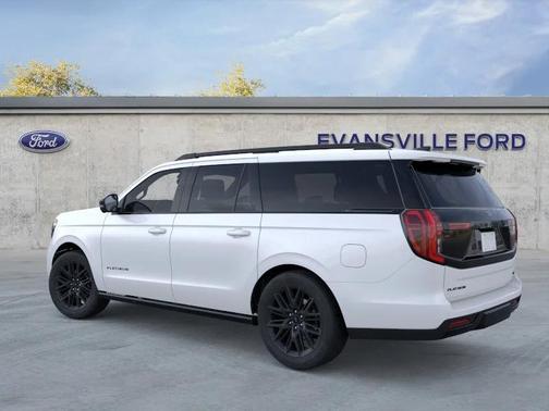 Star White Metallic Tri-Coat 2026 Ford Expedition Max Platinum