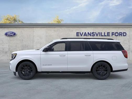 Star White Metallic Tri-Coat 2026 Ford Expedition Max Platinum