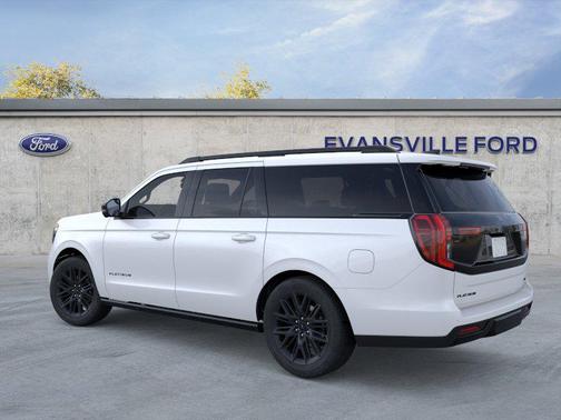 Star White Metallic Tri-Coat 2026 Ford Expedition Max Platinum