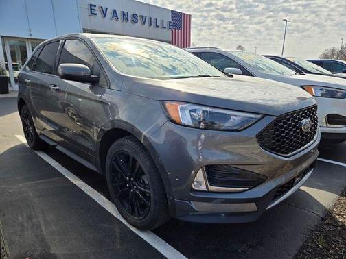 Gray Metallic 2023 Ford Edge ST Line
