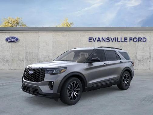 Carbonized Gray Metallic 2026 Ford Explorer ST-Line