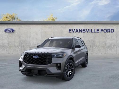 Carbonized Gray Metallic 2026 Ford Explorer ST-Line