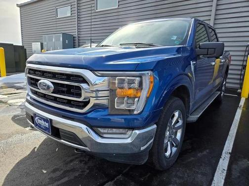 Atlas Blue Metallic 2023 Ford F-150 XLT