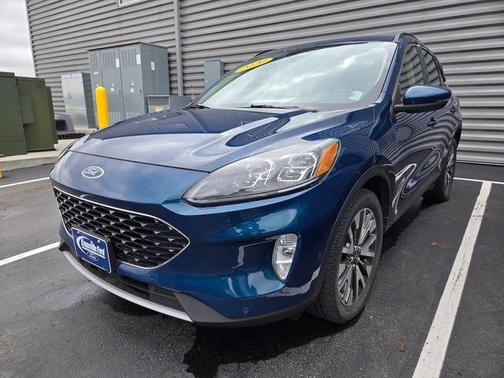 Dark Persian Green Metallic 2020 Ford Escape Titanium
