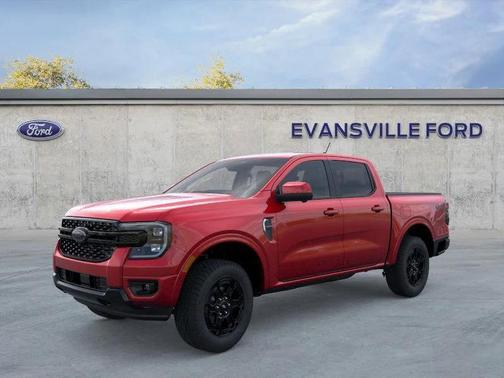 Ruby Red Metallic Tinted Clearcoat 2026 Ford Ranger LARIAT