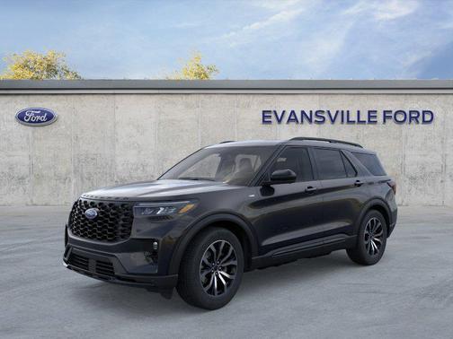 Agate Black Metallic 2026 Ford Explorer ST-Line