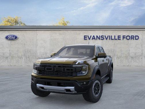 Shelter Green Metallic 2026 Ford Ranger Raptor