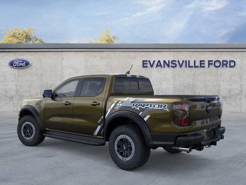 Shelter Green Metallic 2026 Ford Ranger Raptor