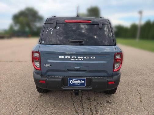 Azure Gray Metallic Tri-Coat 2026 Ford Bronco Sport Badlands