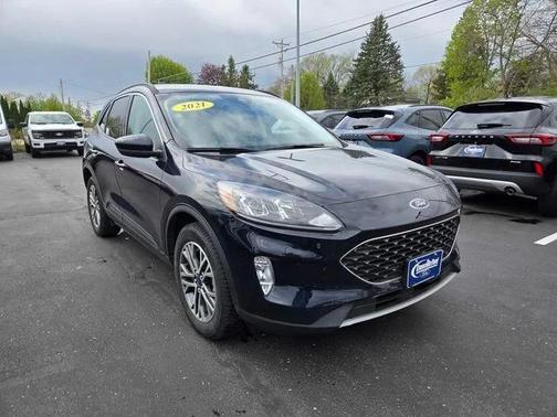 Blue 2021 Ford Escape SEL